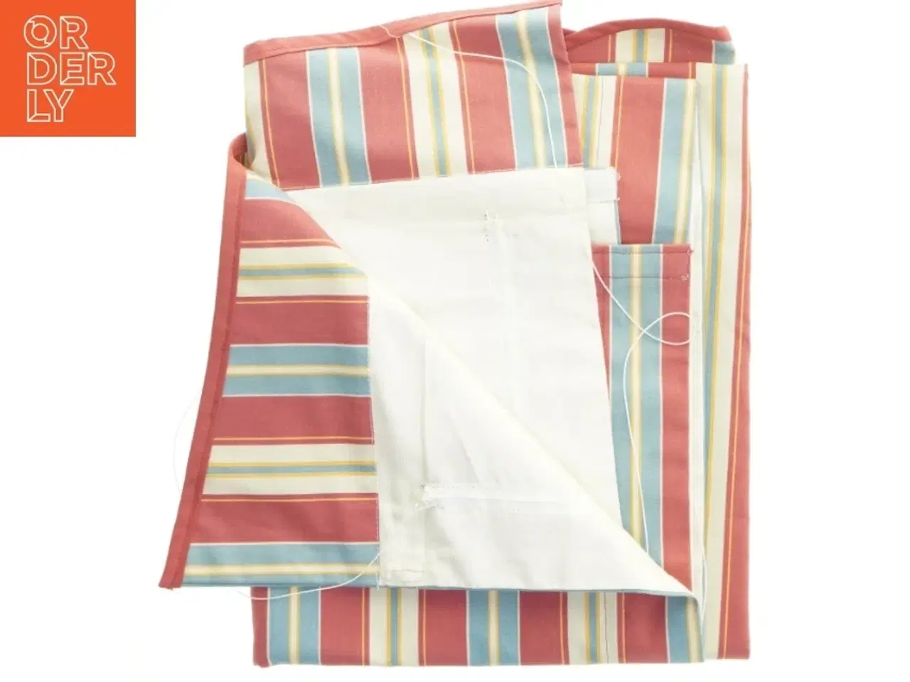 Billede 2 - Gardinstof med striber fra laura ashley  (str. 149x120 cm)