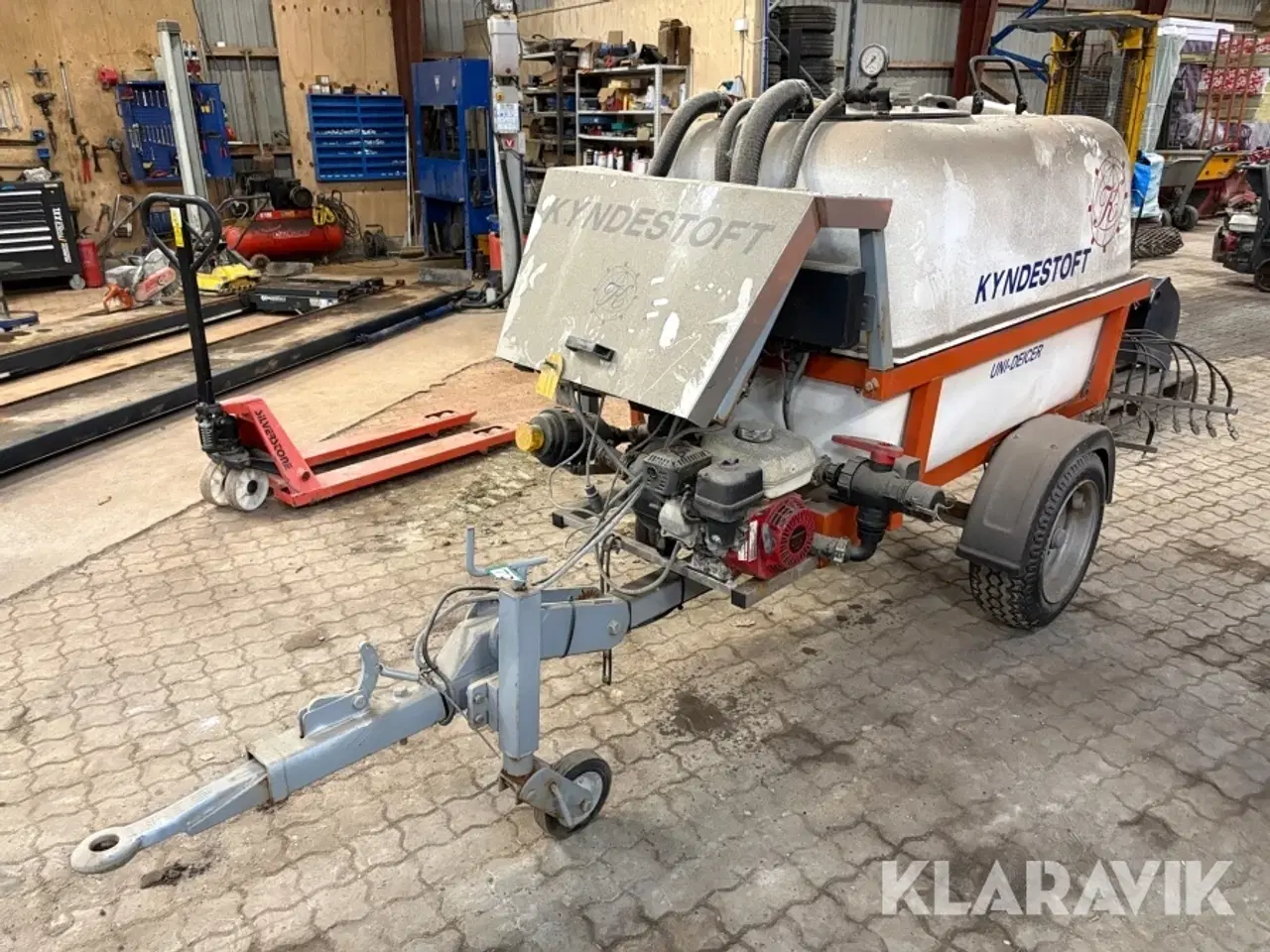 Billede 1 - Saltspreder Kyndestoft Uni-deicer