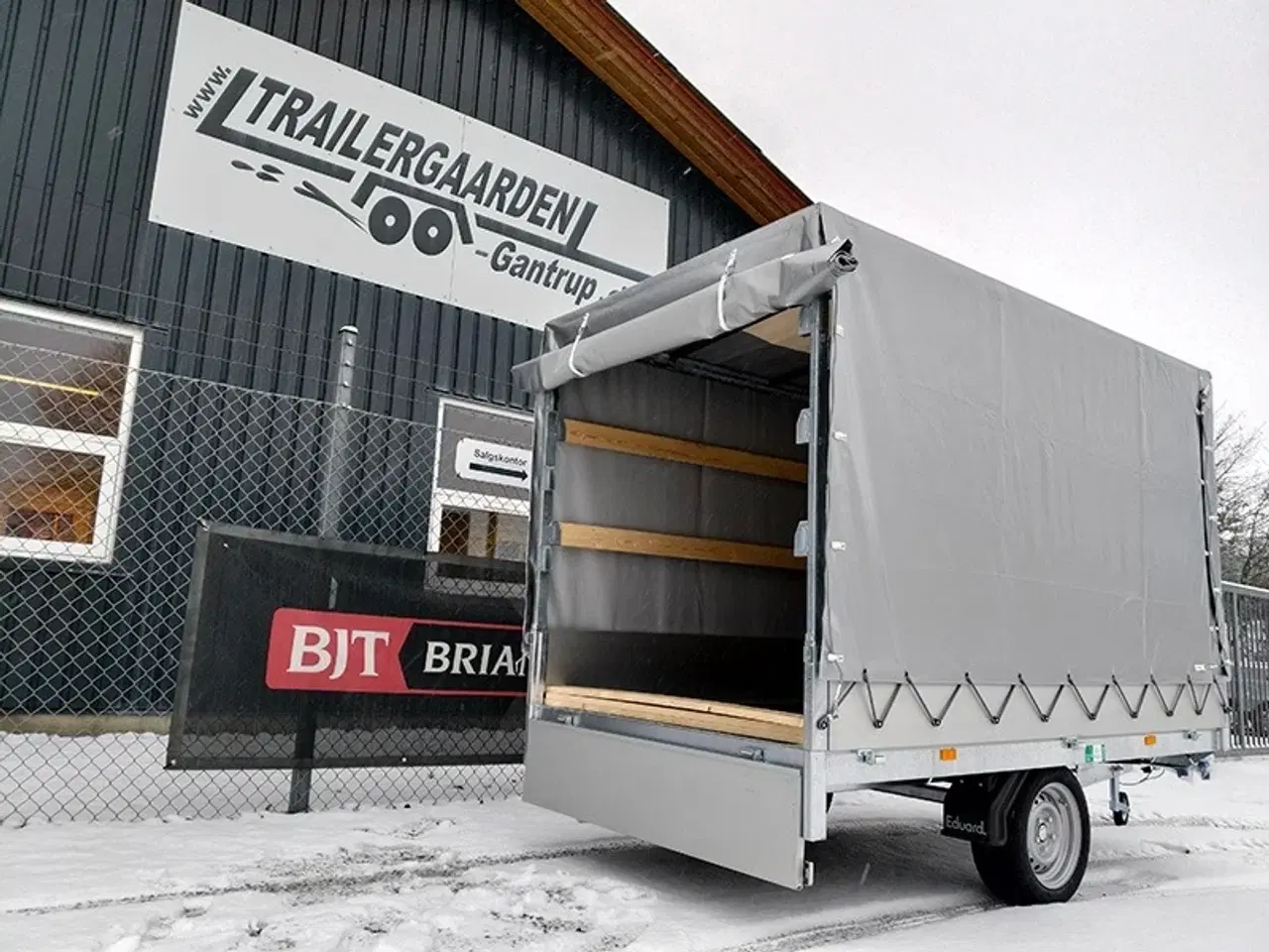 Billede 3 - Høj presenning til Eduard 2615 trailer