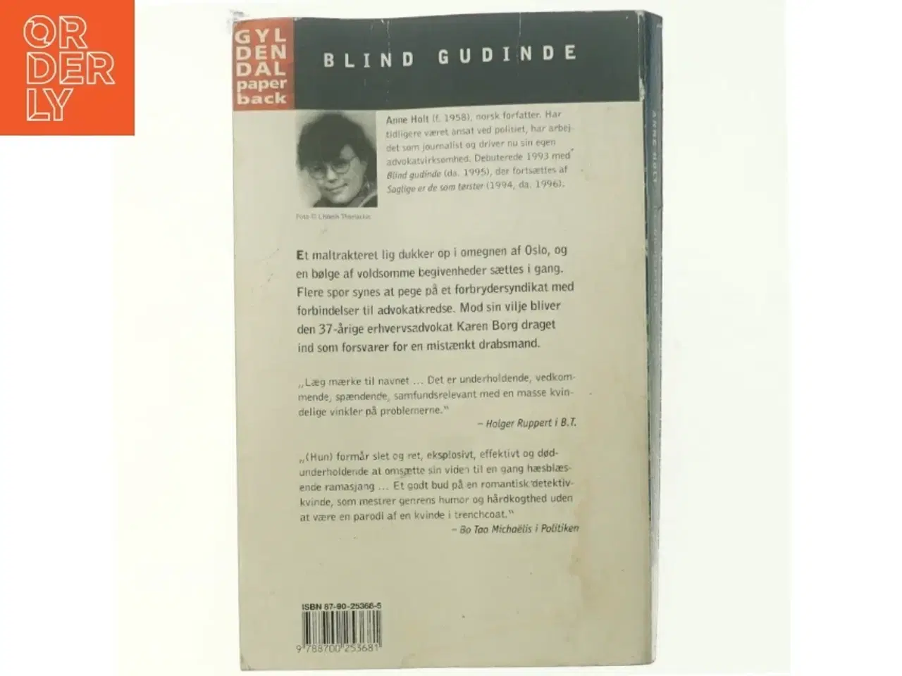 Billede 3 - Blind gudinde af Anne Holt