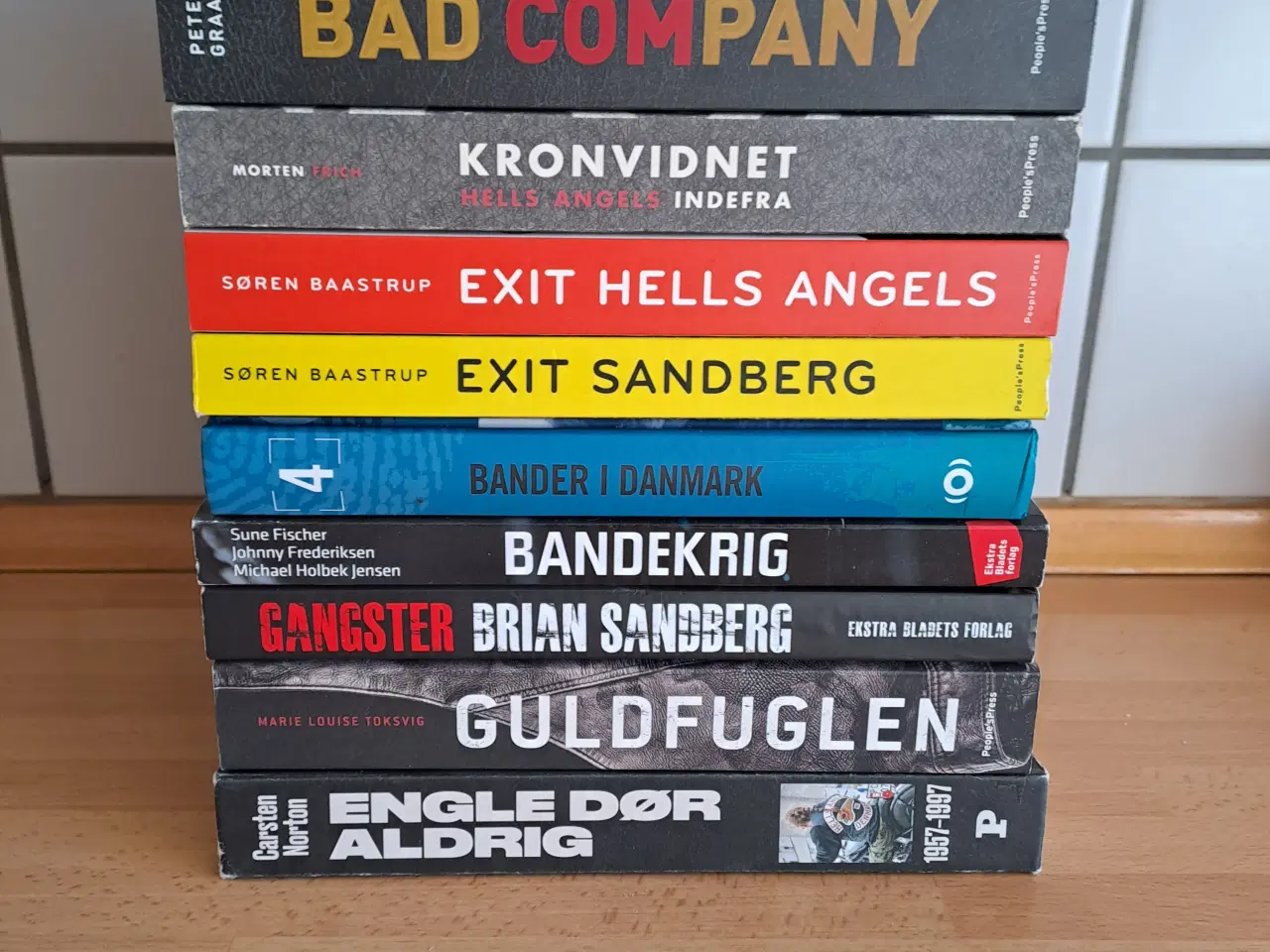Billede 1 - 10 stk. Rocker bøger sælges samlet