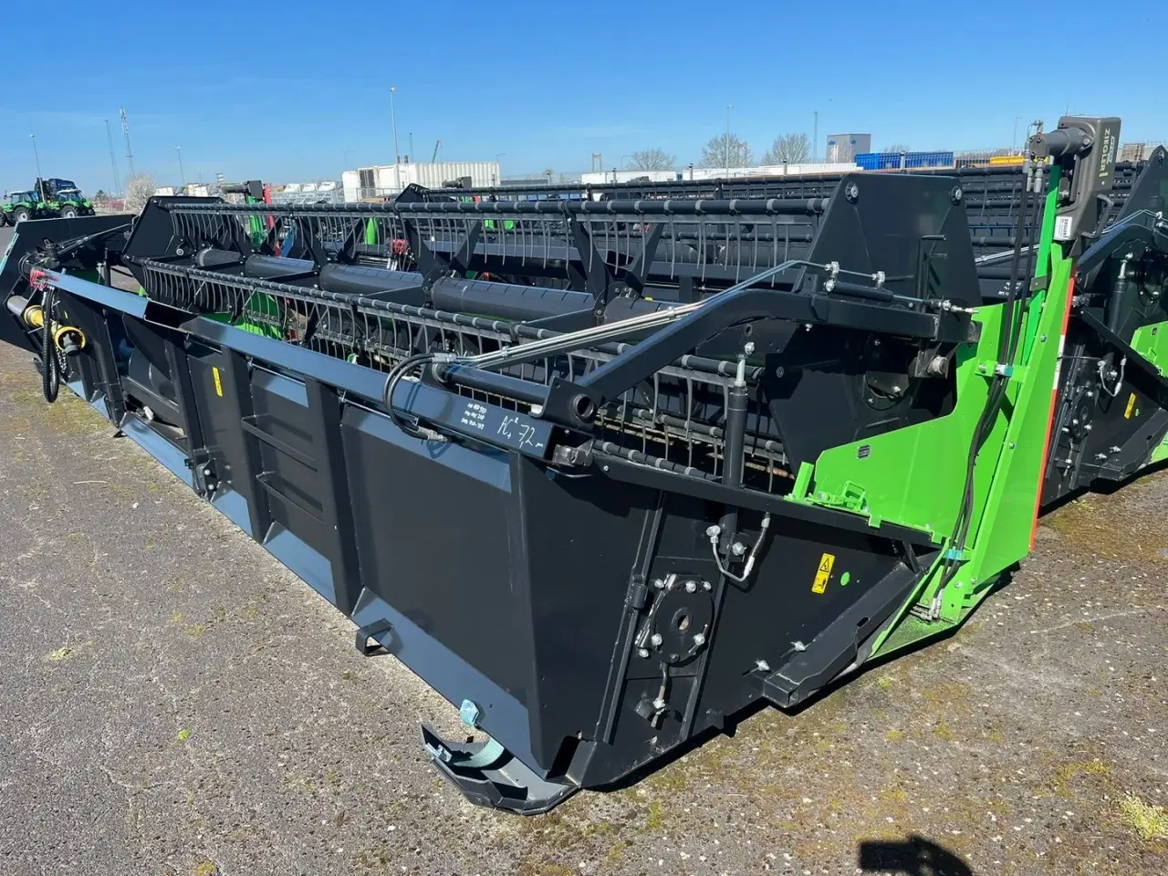 Billede 9 - Deutz-Fahr C7206 With 24feed - 7.2m header. New and unused Combine together with 7.2m header