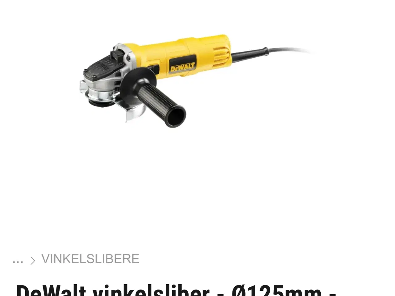 Billede 5 - Vinkelsliber Dewalt