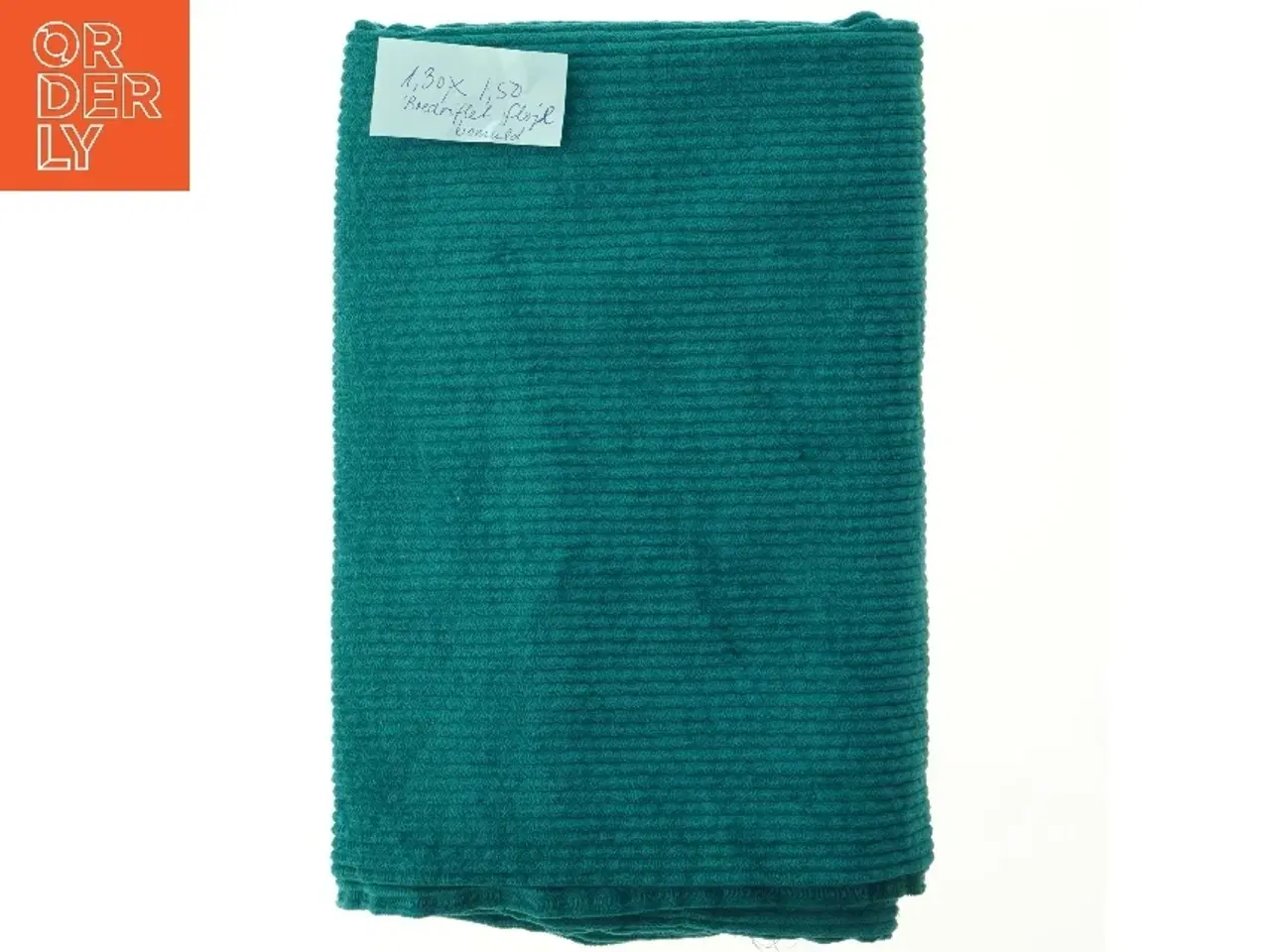 Billede 1 - Bredriflet, blød bomuldsfløjl (str. 130 x 150 cm)