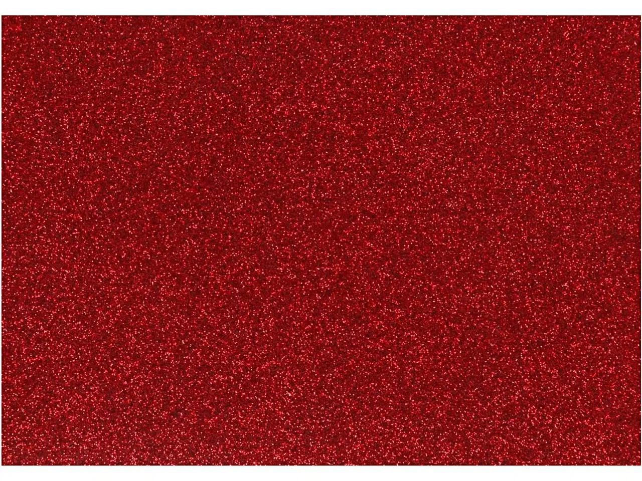 Billede 1 - Glitter Strygestof A5 - Rød 148x210 mm til Kreativitet