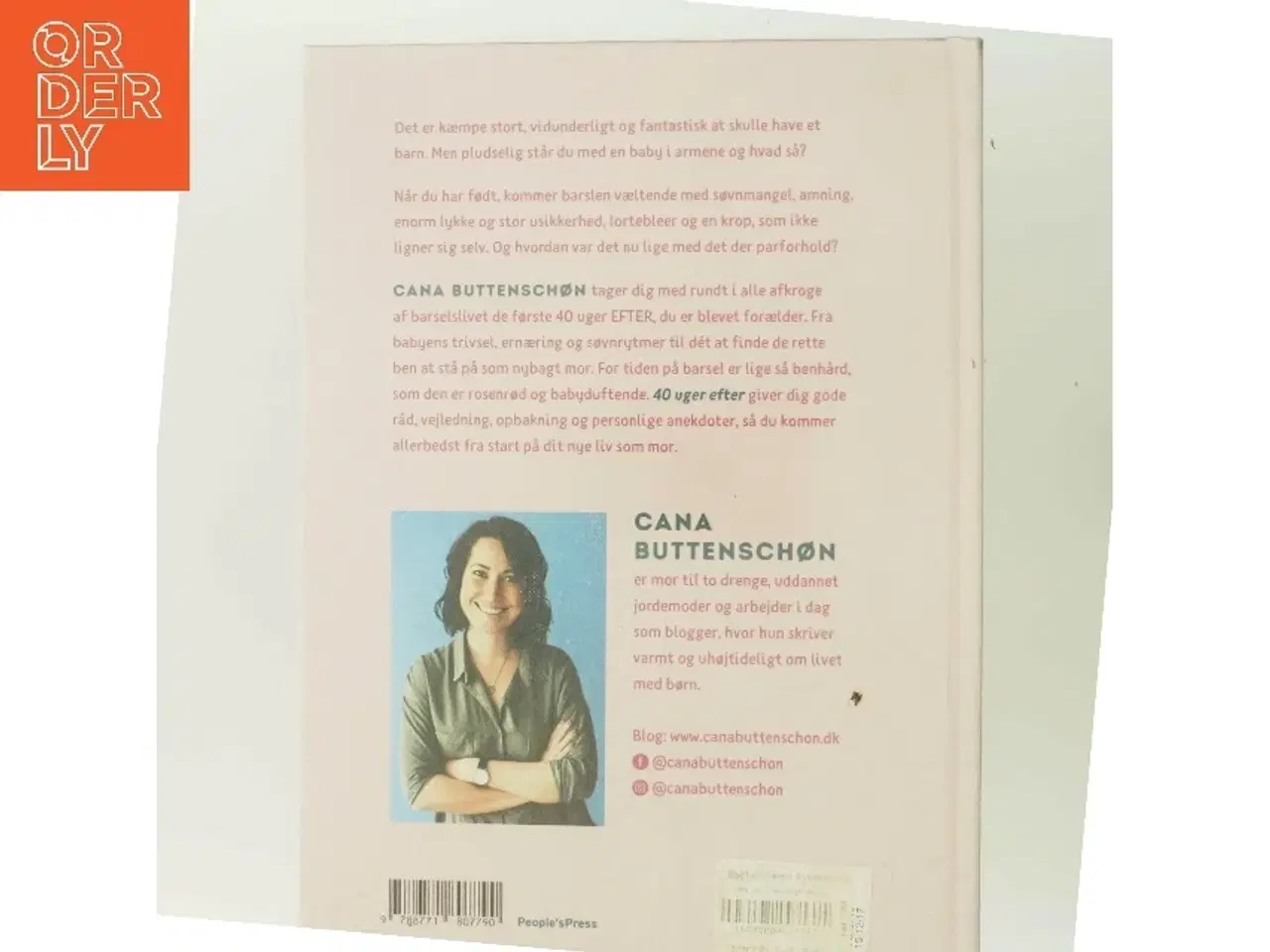 Billede 3 - 40 uger efter : en kærlig håndsrækning til nybagte mødre af Cana Buttenschøn (Bog)