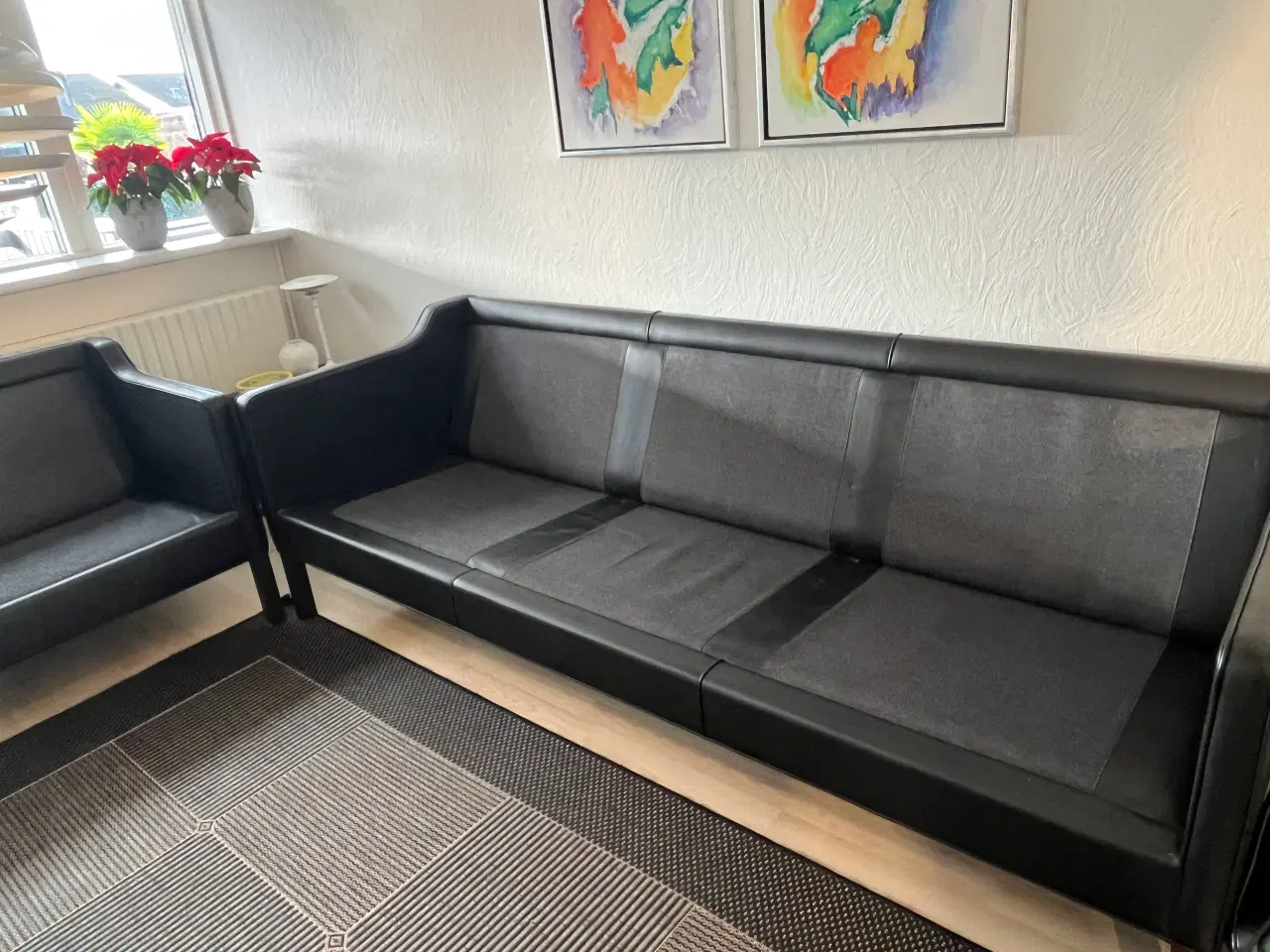 Billede 5 - Læder sofa 