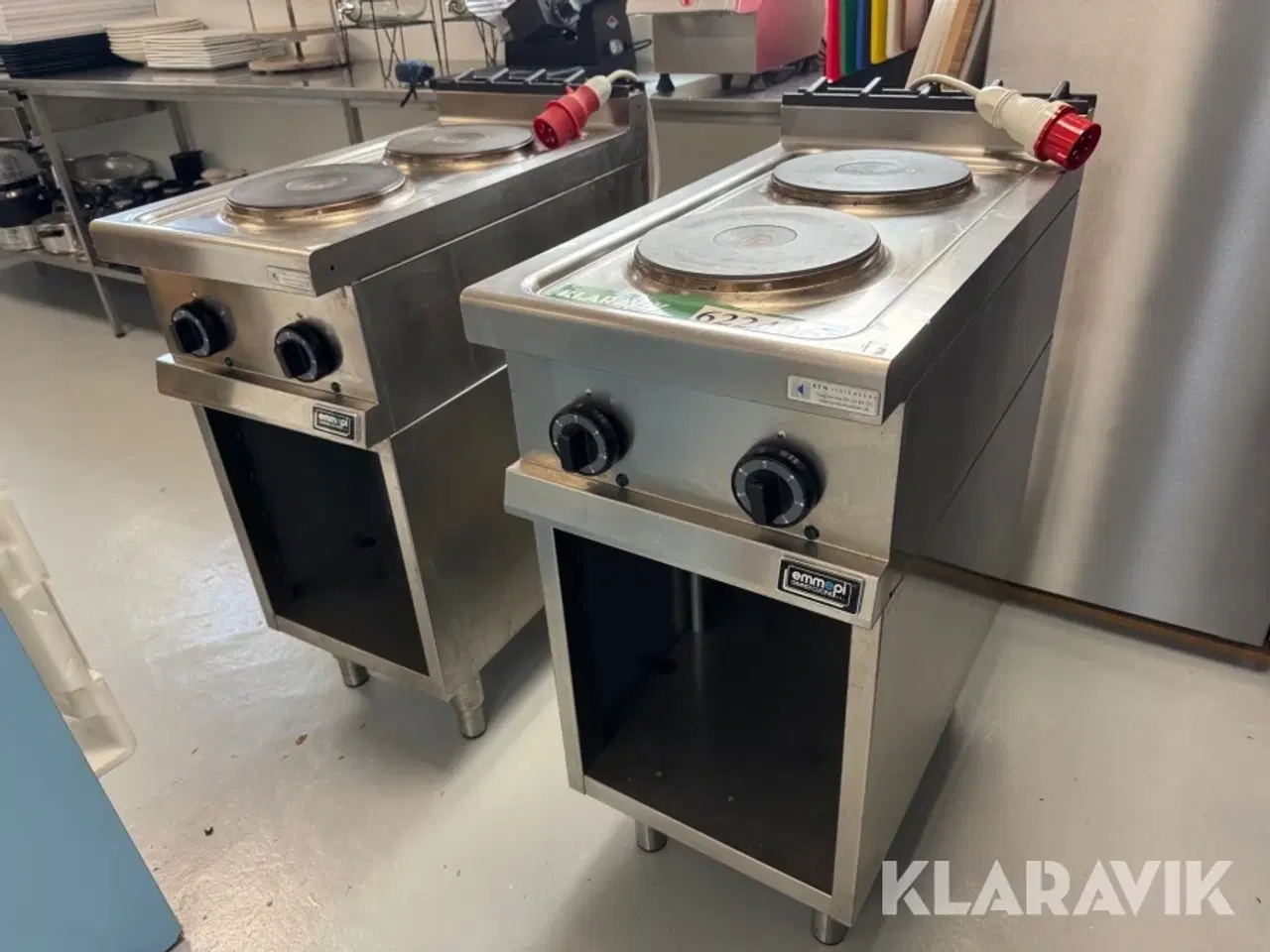Billede 1 - Kogeplader Emmepi E752EA 2 Styk