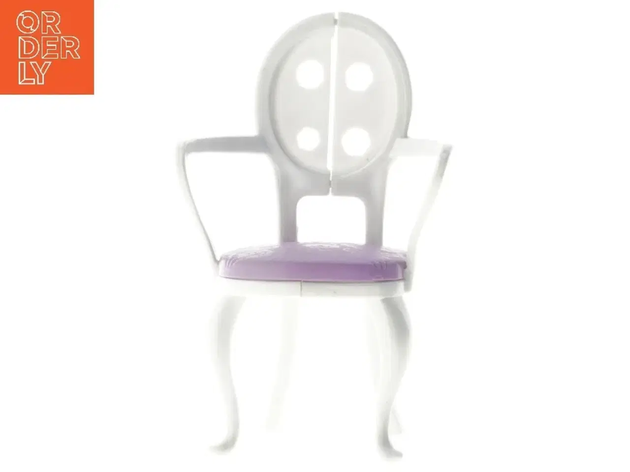 Billede 1 - Plastikstol til dukkehus (str. Højde 14 cm)