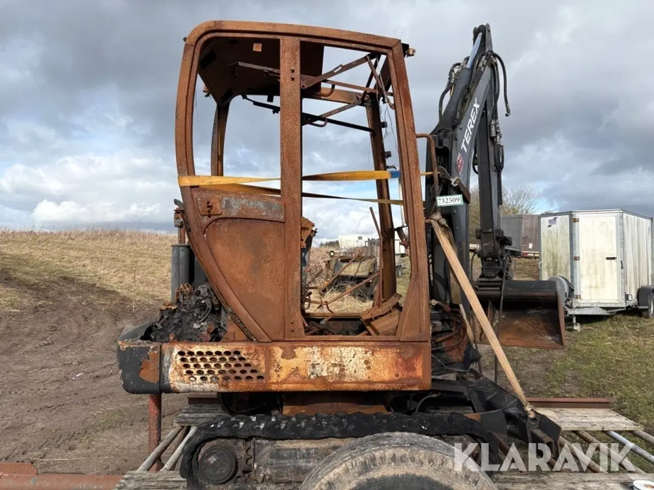 Billede 4 - Gravemaskine Terex Tc20 med blokvogn