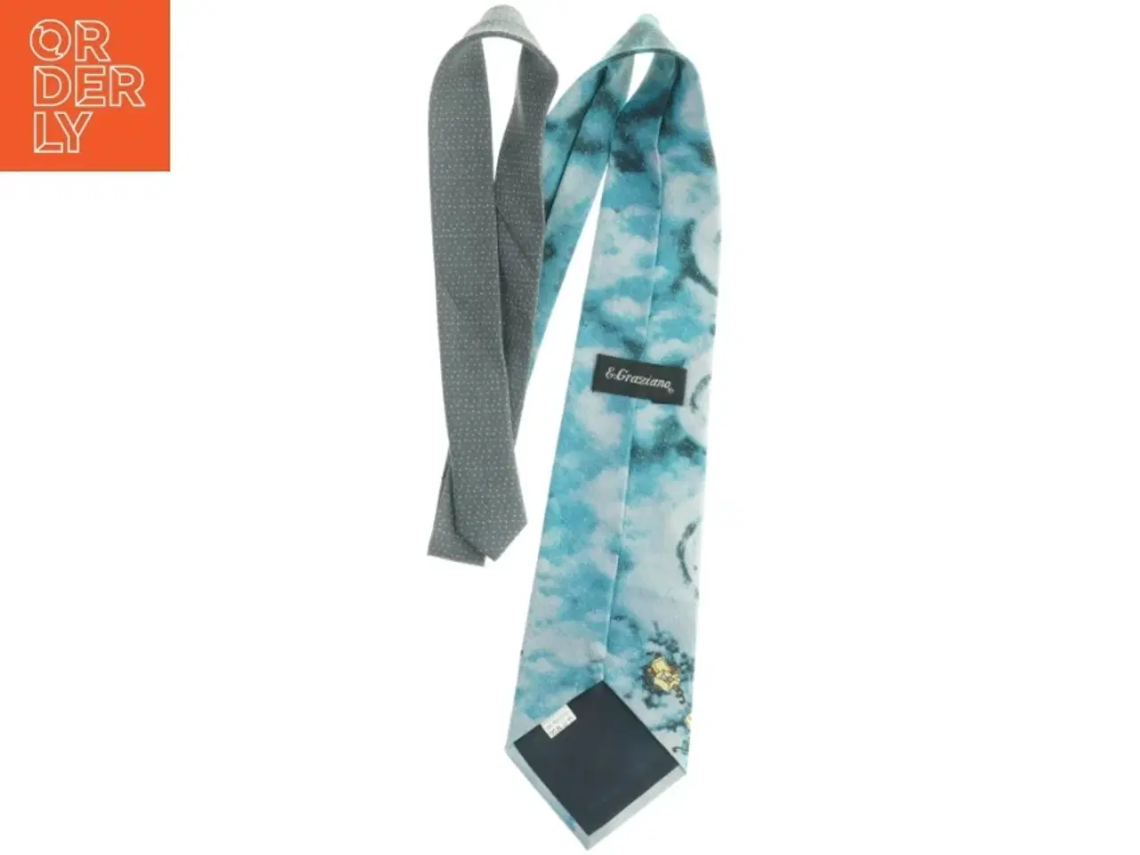 Billede 2 - Silkeslips fra E. Graziano (str. 145 cm)