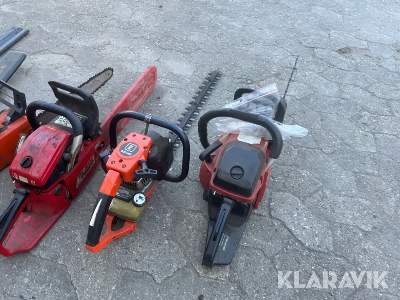 Billede 5 - Hækklippere og motorsave 6 styk