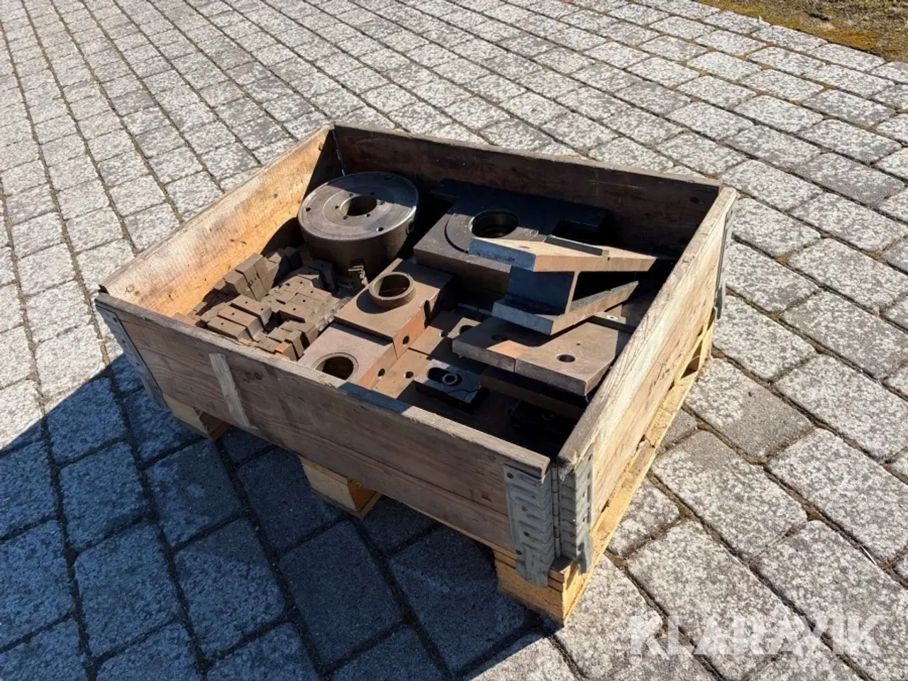 Billede 1 - Maskindele bland andet til drejebænk og fræser