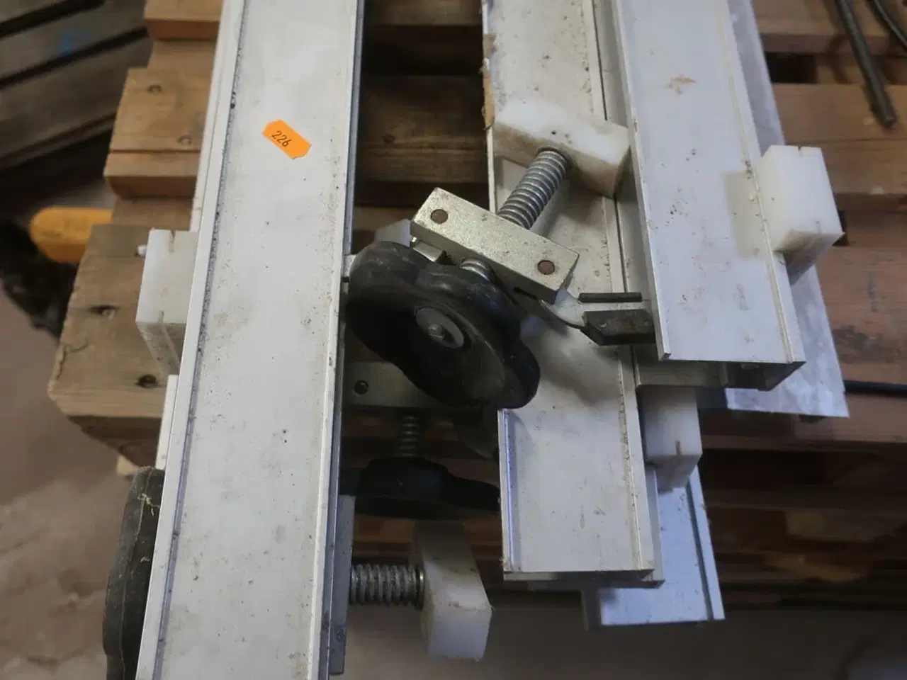 Billede 3 - 4 stk. aluminiun spændskinner PIANO