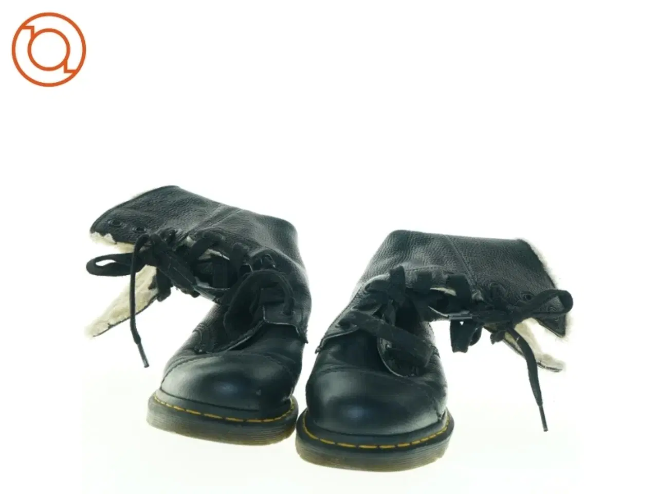 Billede 3 - Dr. Martens Aimilita Sort læderstøvler med foer (str. 42)