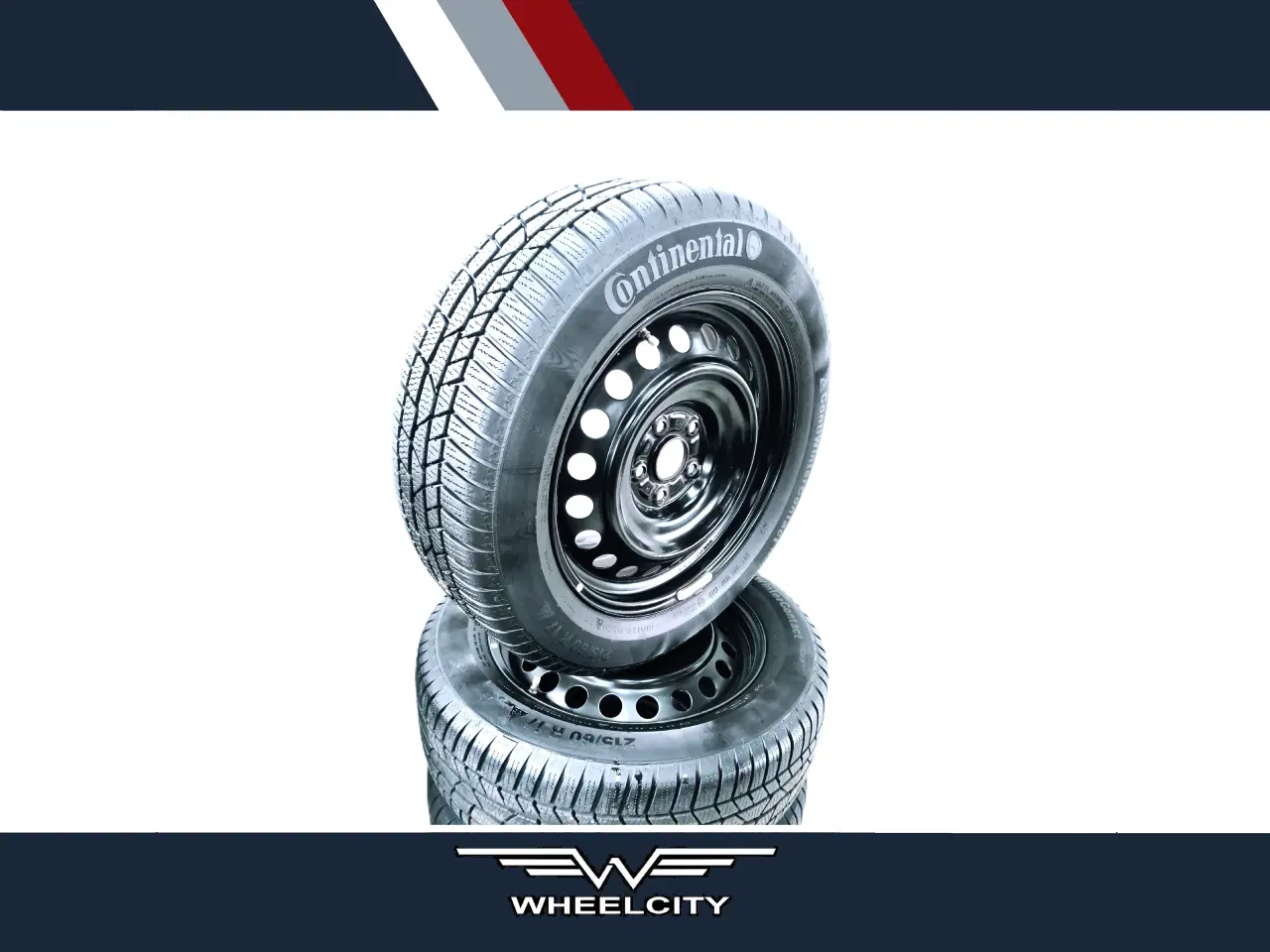 Billede 1 - 5x114,3 17" ET45 nav 60,1ø CHR vintersæt inkl.TPMS