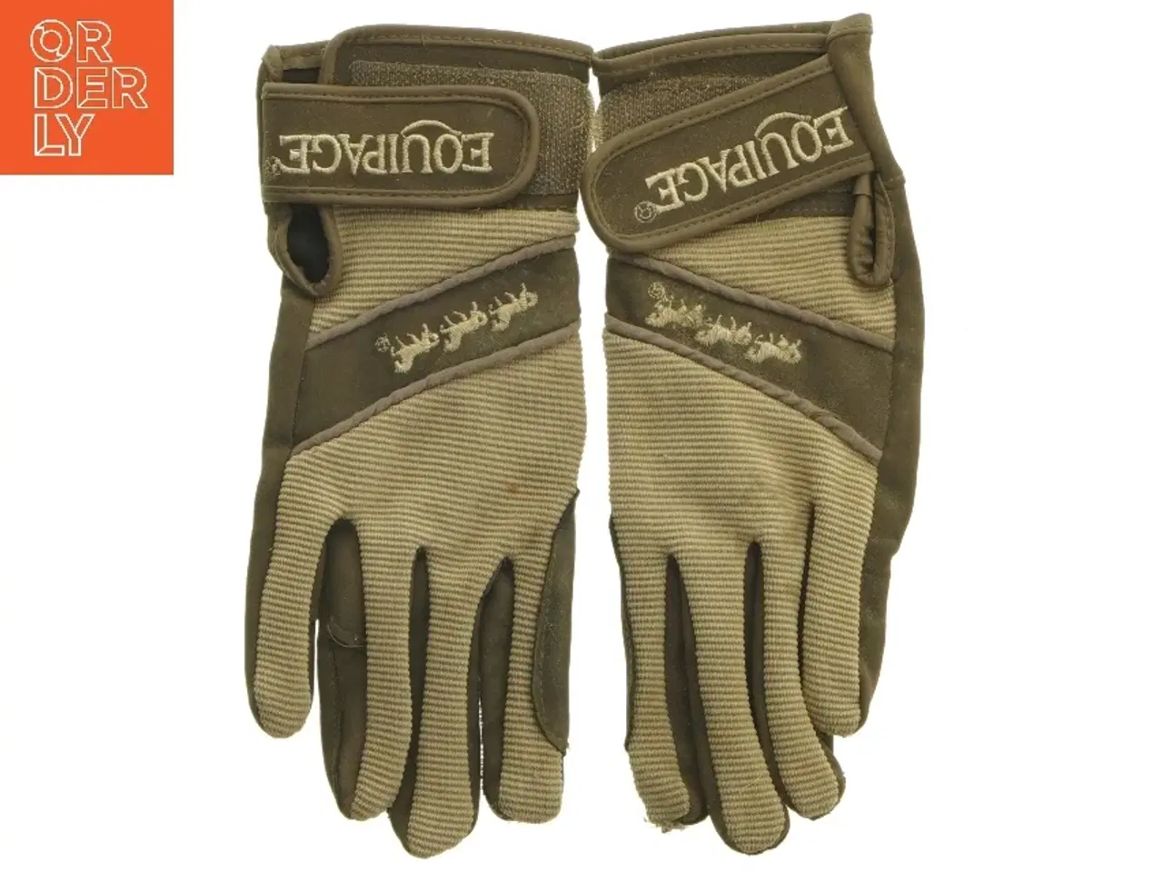 Billede 1 - Brune Doubtface handsker fra Doubtface (str. 20 cm)