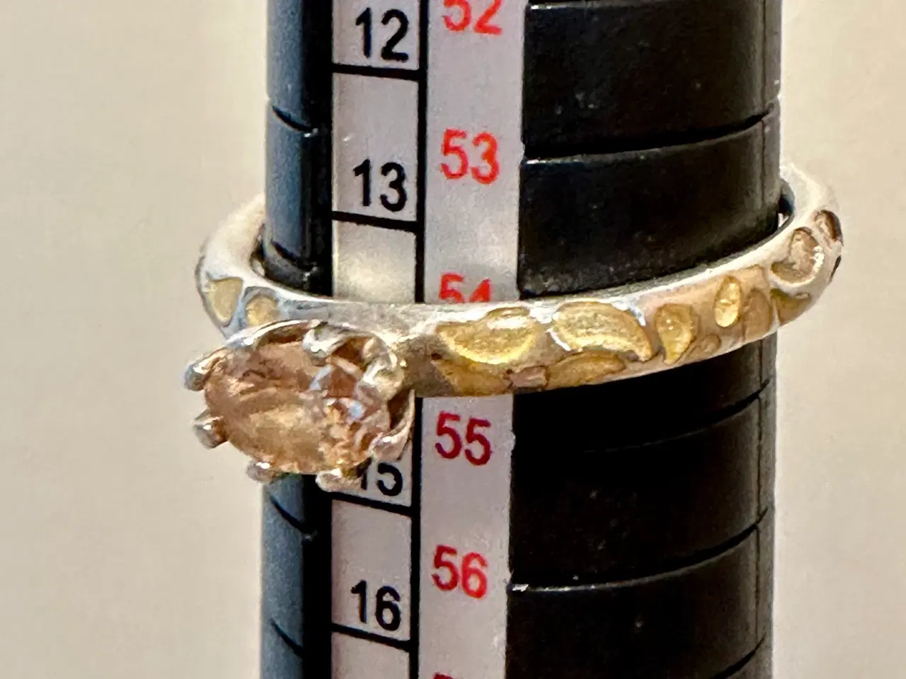 Billede 8 - Vintage ringe med hanlvæddelsten. Læs beskrivelsen