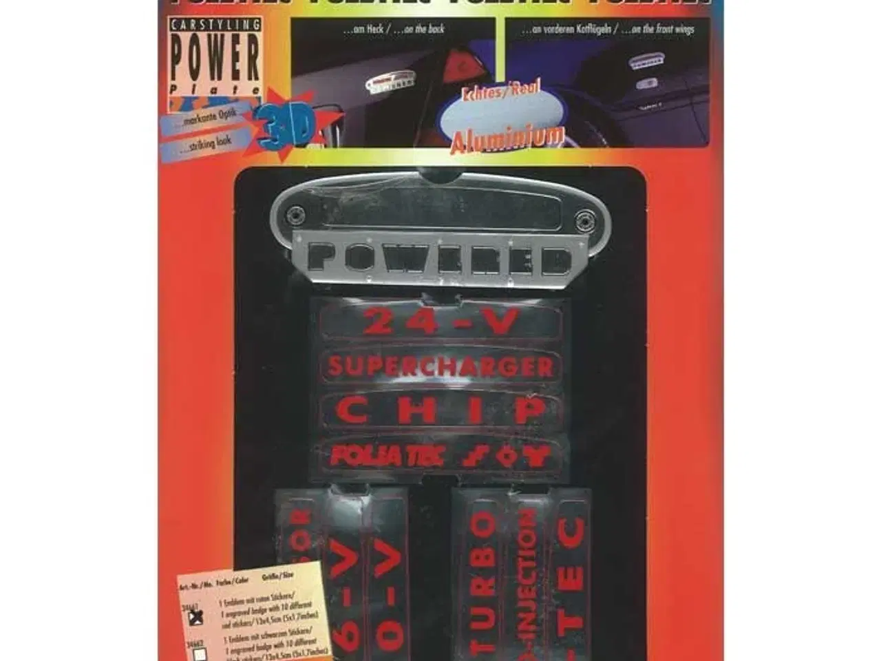 Billede 1 - Power-plate. krom m/rød