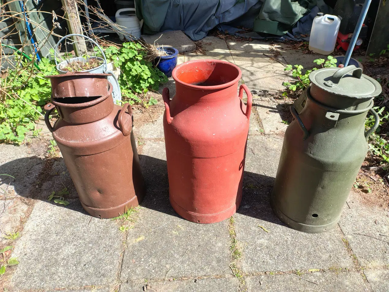 Billede 1 - 3 Antik Mælkejunger