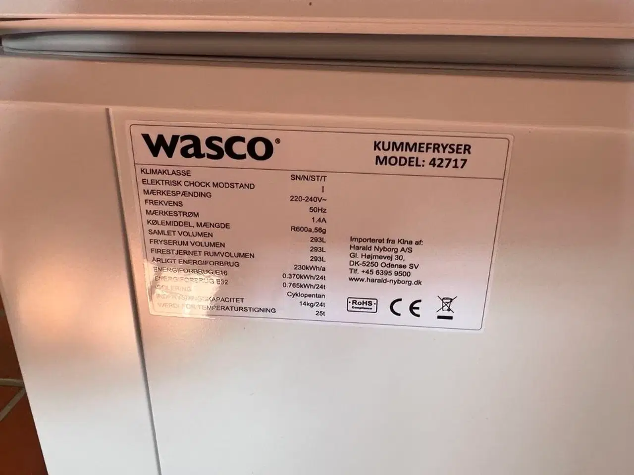 Billede 4 - Kummefryser WASCO 42717