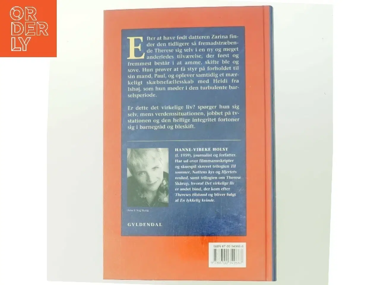 Billede 3 - Det virkelige liv : roman af Hanne-Vibeke Holst (Bog)