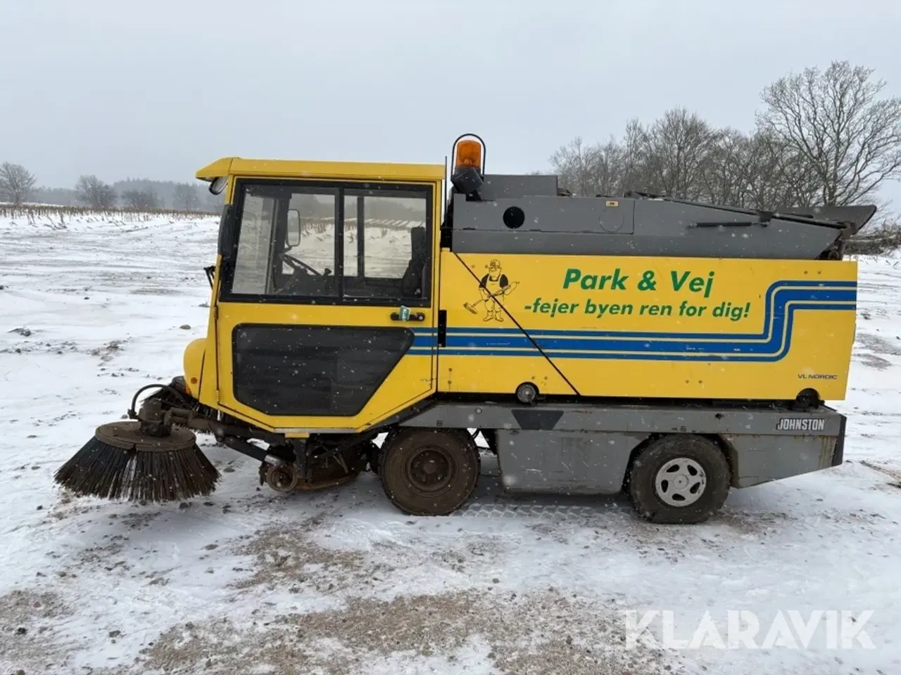 Billede 2 - Fejemaskine Johnston 2000 HSC