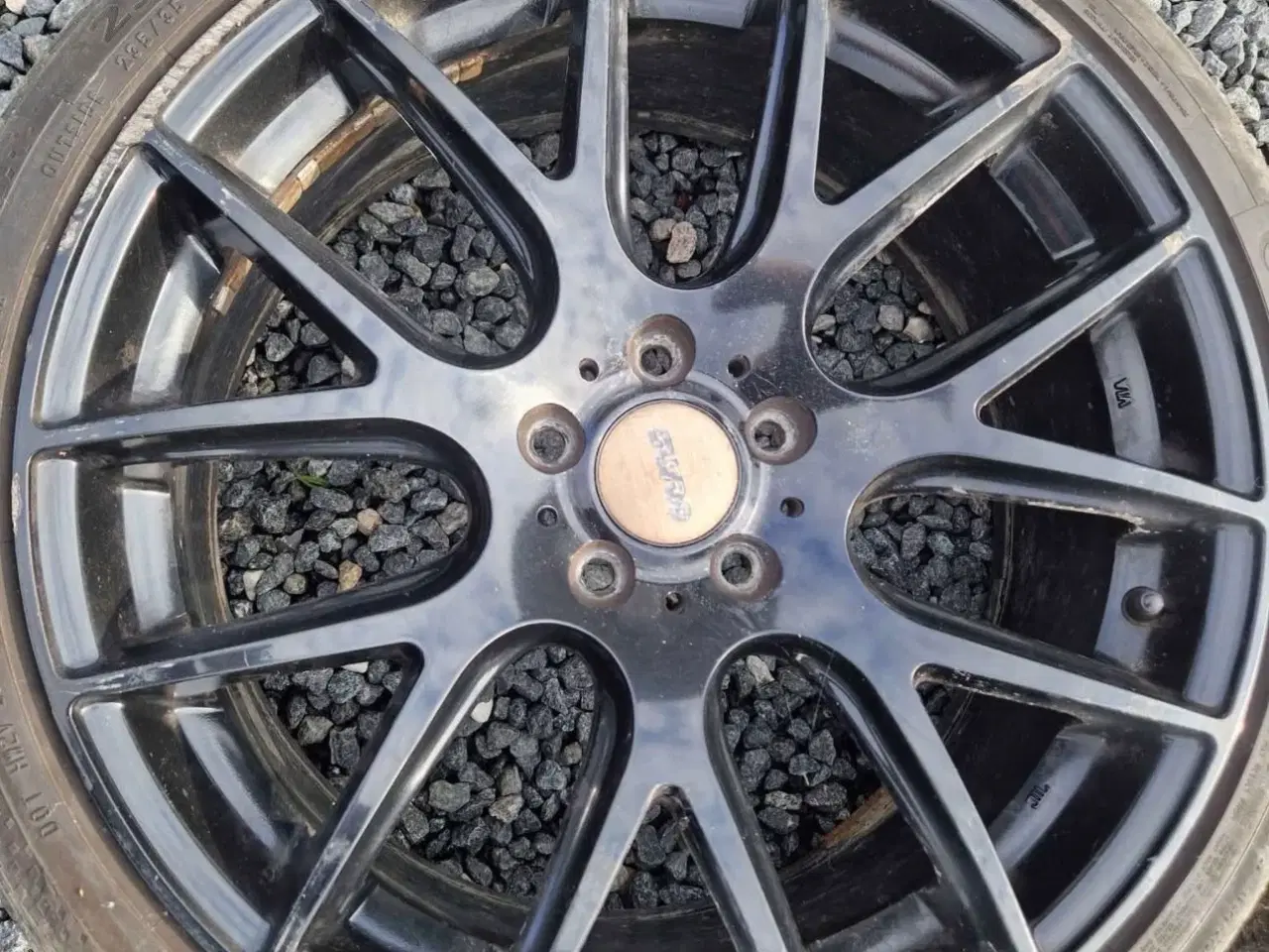 Billede 2 - 5x112 19” OEMS Alufælge i sort