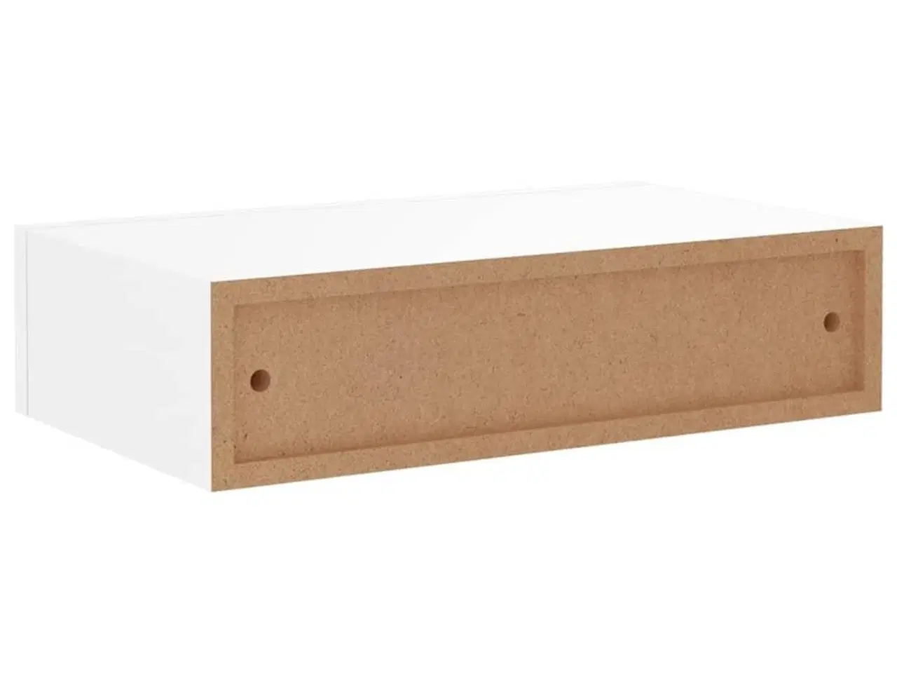 Billede 8 - Væghylder med skuffer 2 stk. 40x23,5x10 cm MDF hvid