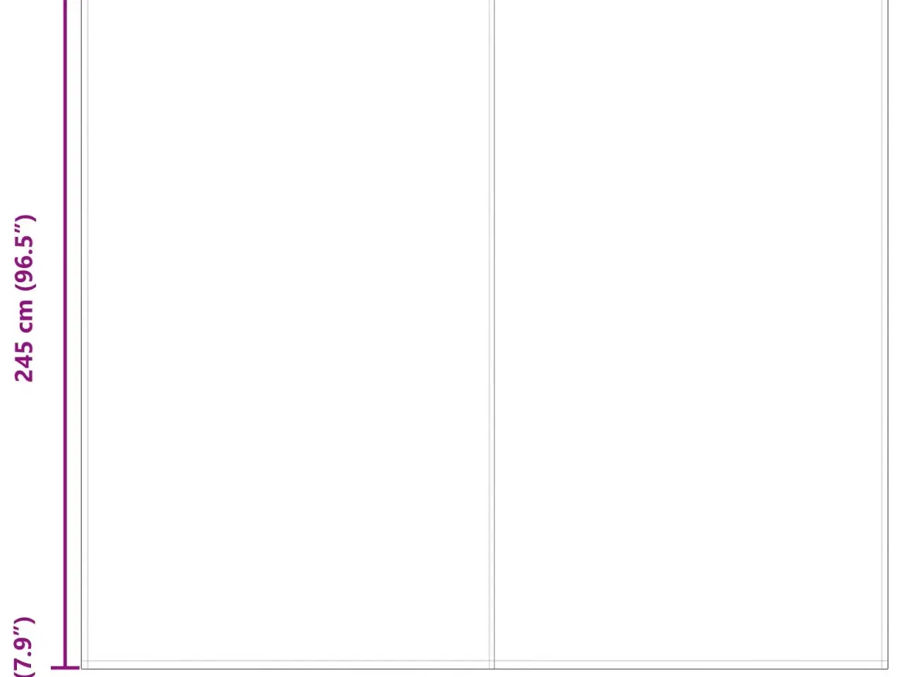 Billede 6 - Utrækkelig Markise Sort 300 x 250 cm Stof