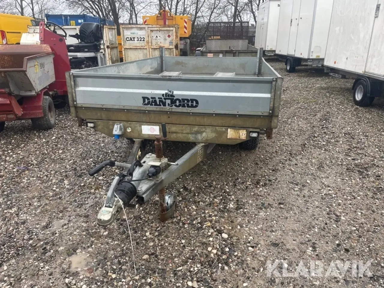 Billede 2 - Tiptrailer Hapert 3500 med slisker