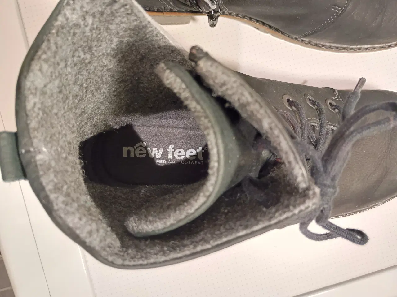 Billede 10 - Komfortable New Feet støvler, sorte, str. 41