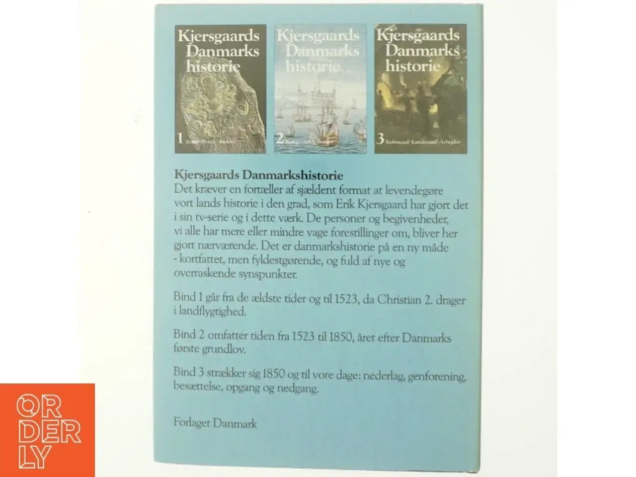 Billede 3 - Kjersgaards Danmarkshistorie - bind 2 af 3 (Bog)
