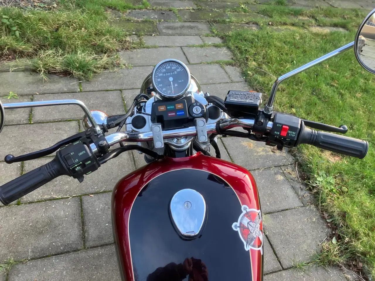 Billede 5 - Motorcykel Kawasaki EL205 vandkølet.