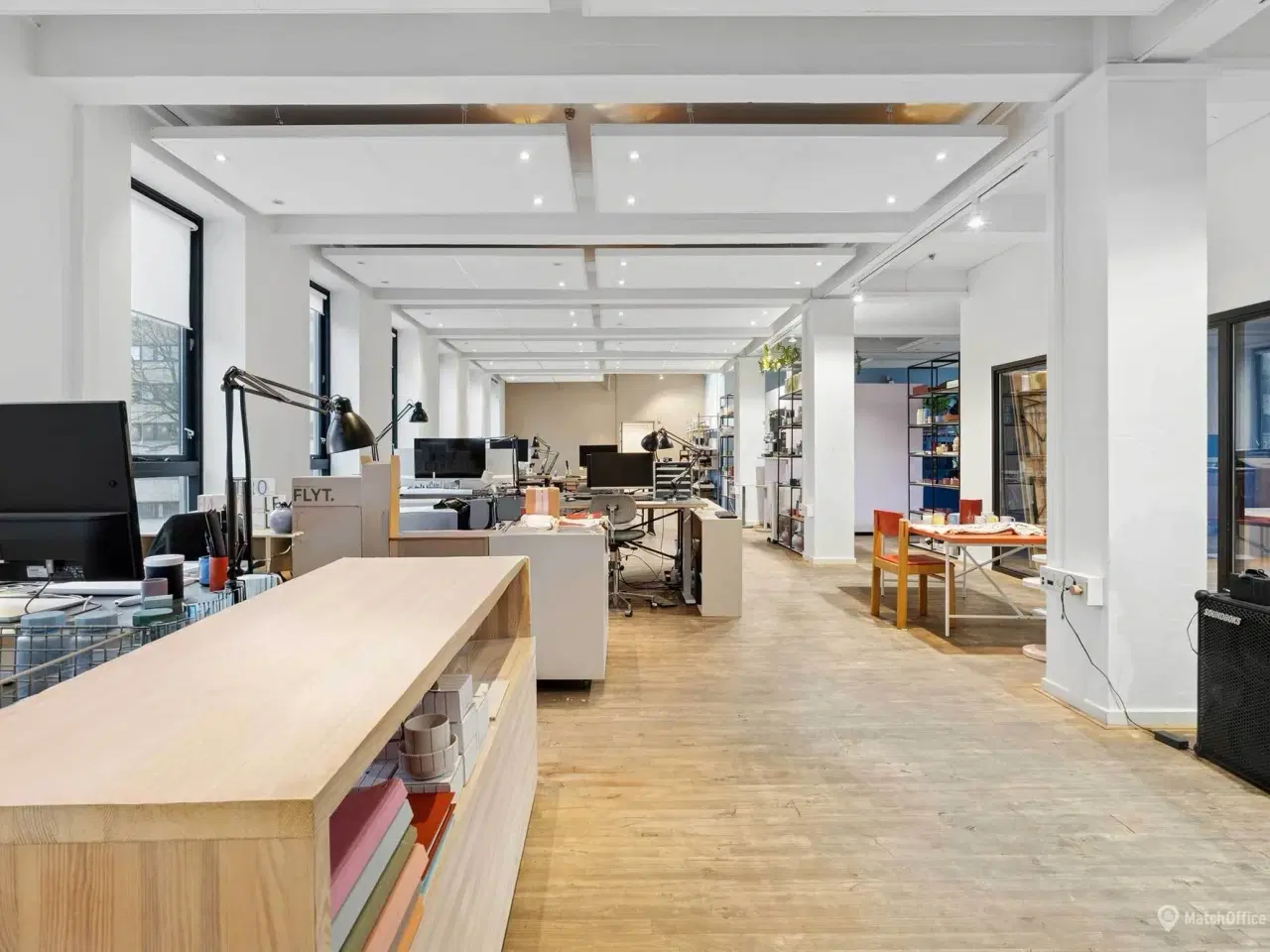 Billede 4 - 227 m2 effektivt storrumskontor i tidligere Cigarfabrik centralt på Frederiksberg