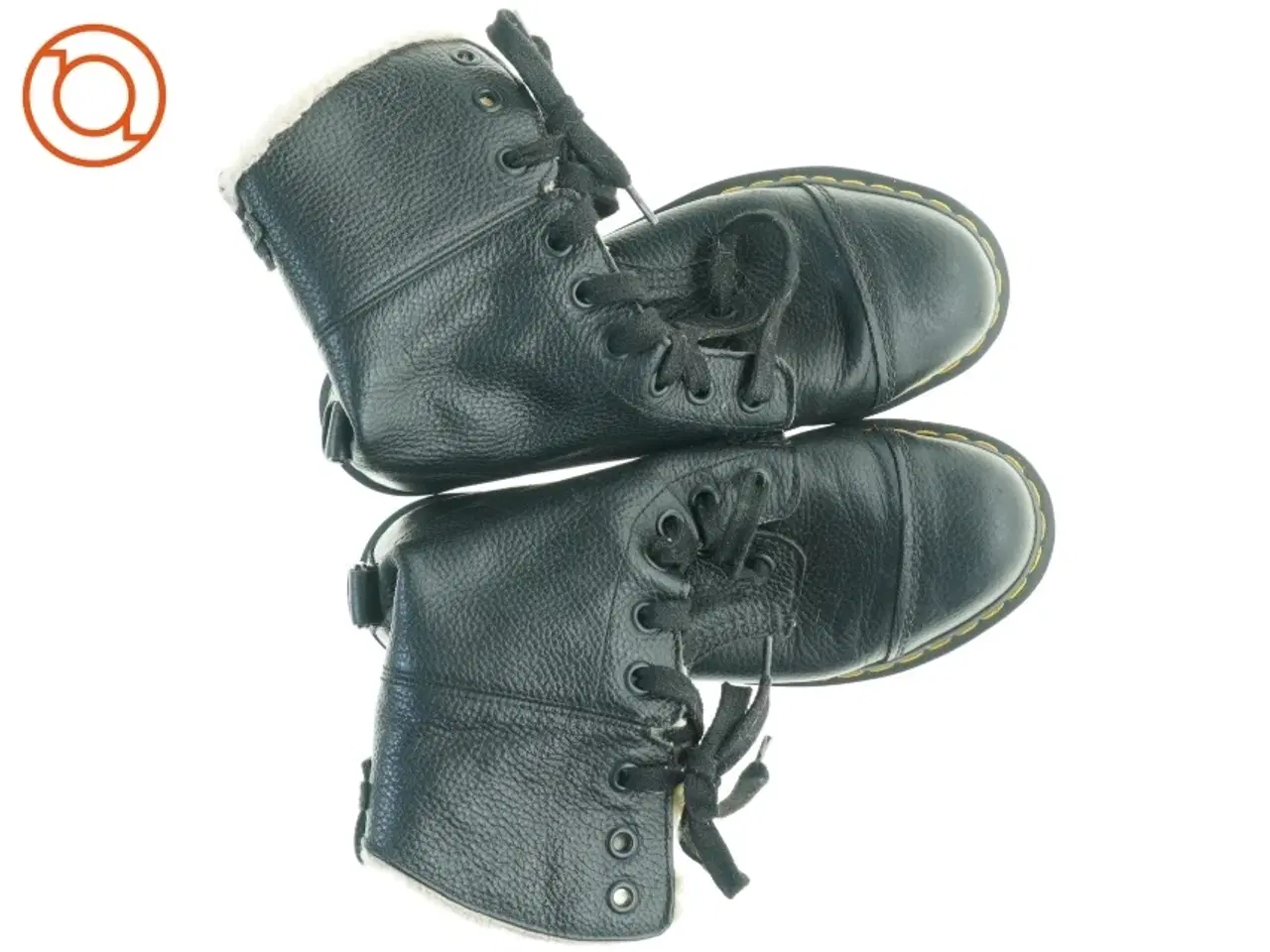 Billede 6 - Dr. Martens Aimilita Sort læderstøvler med foer (str. 42)
