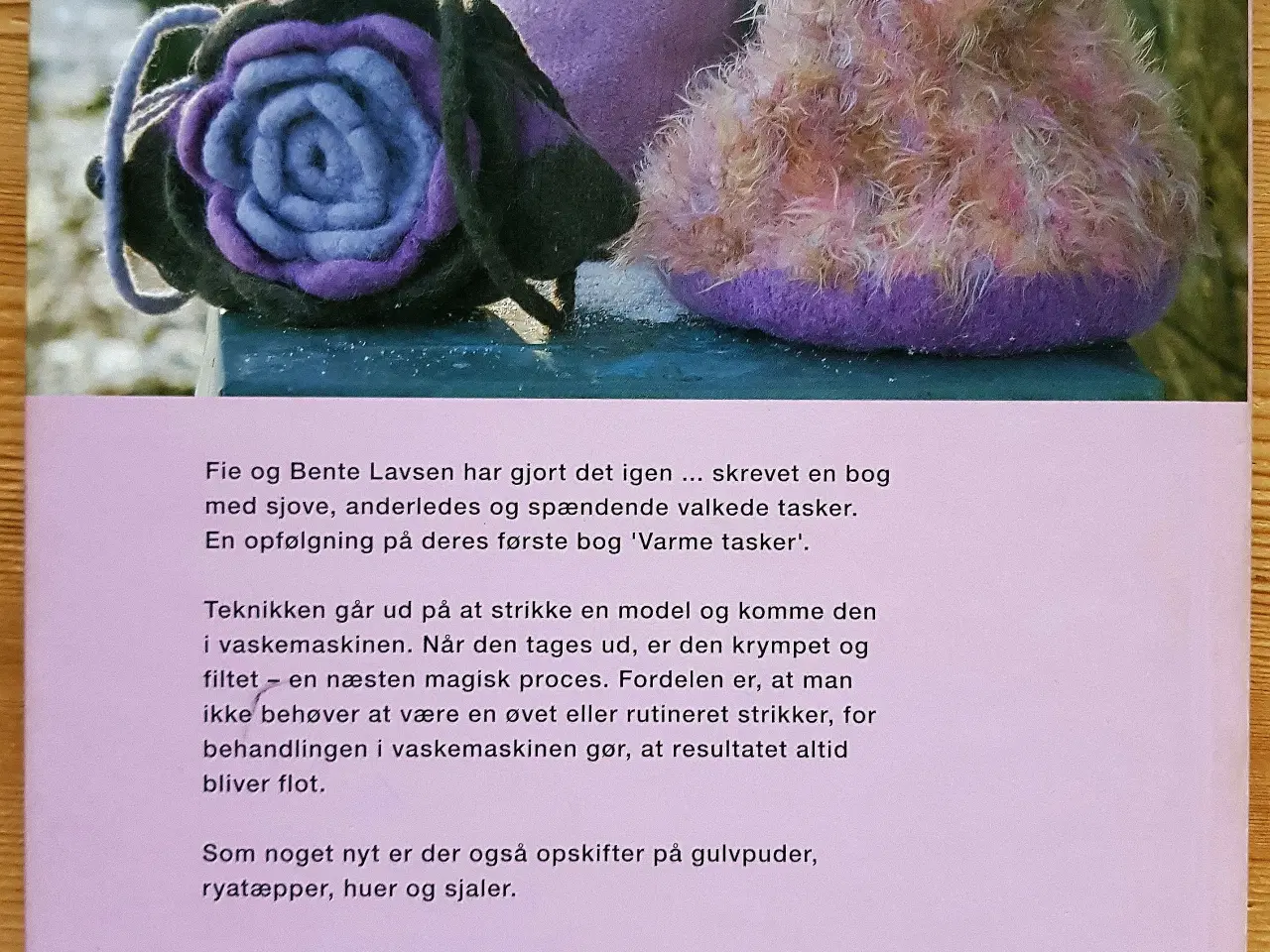 Billede 6 - Bøger om strik og filt  - skønne tasker mm.