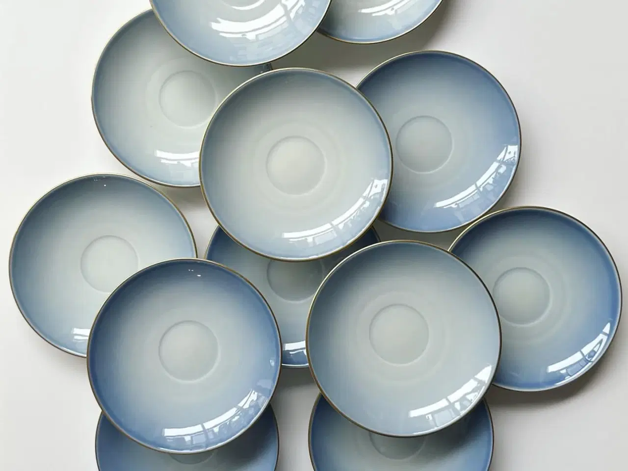 Billede 4 - Underkop, slotsstellet, blå m guldkant, Bing og Grøndahl