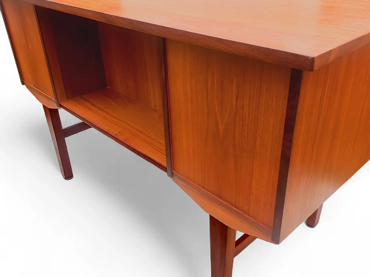 Billede 4 - Skrivebord i teak – dansk design, ca. 1950–60’erne
