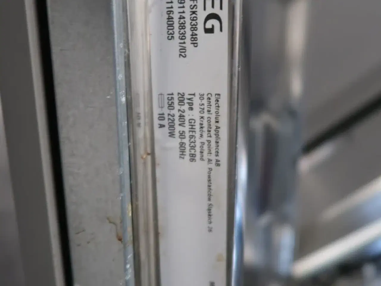 Billede 4 - Integreret opvaskemaskine AEG FSK93848P (brugt)