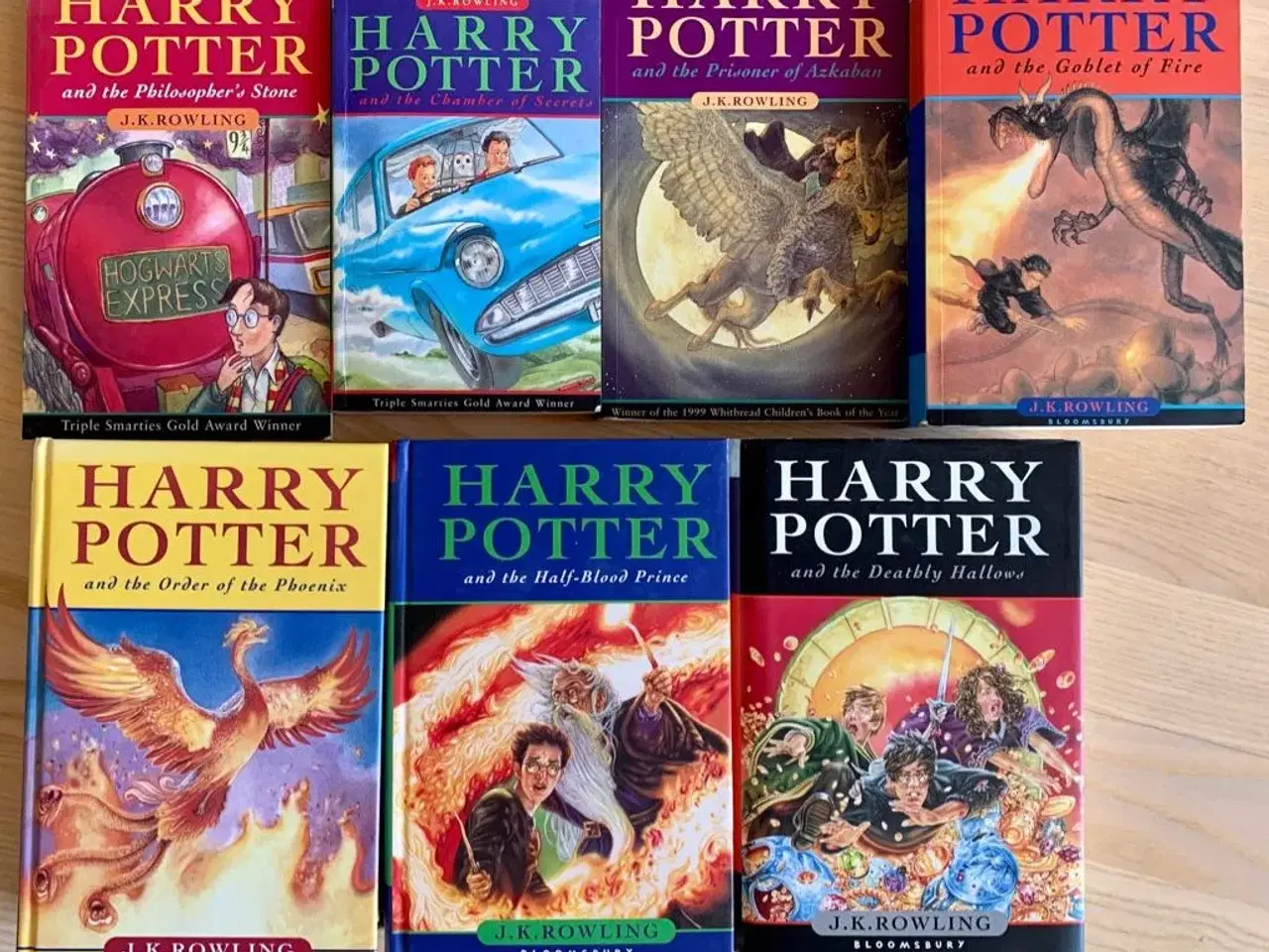 Billede 2 - Harry Potter 1-7 engelsk 150kr/stk