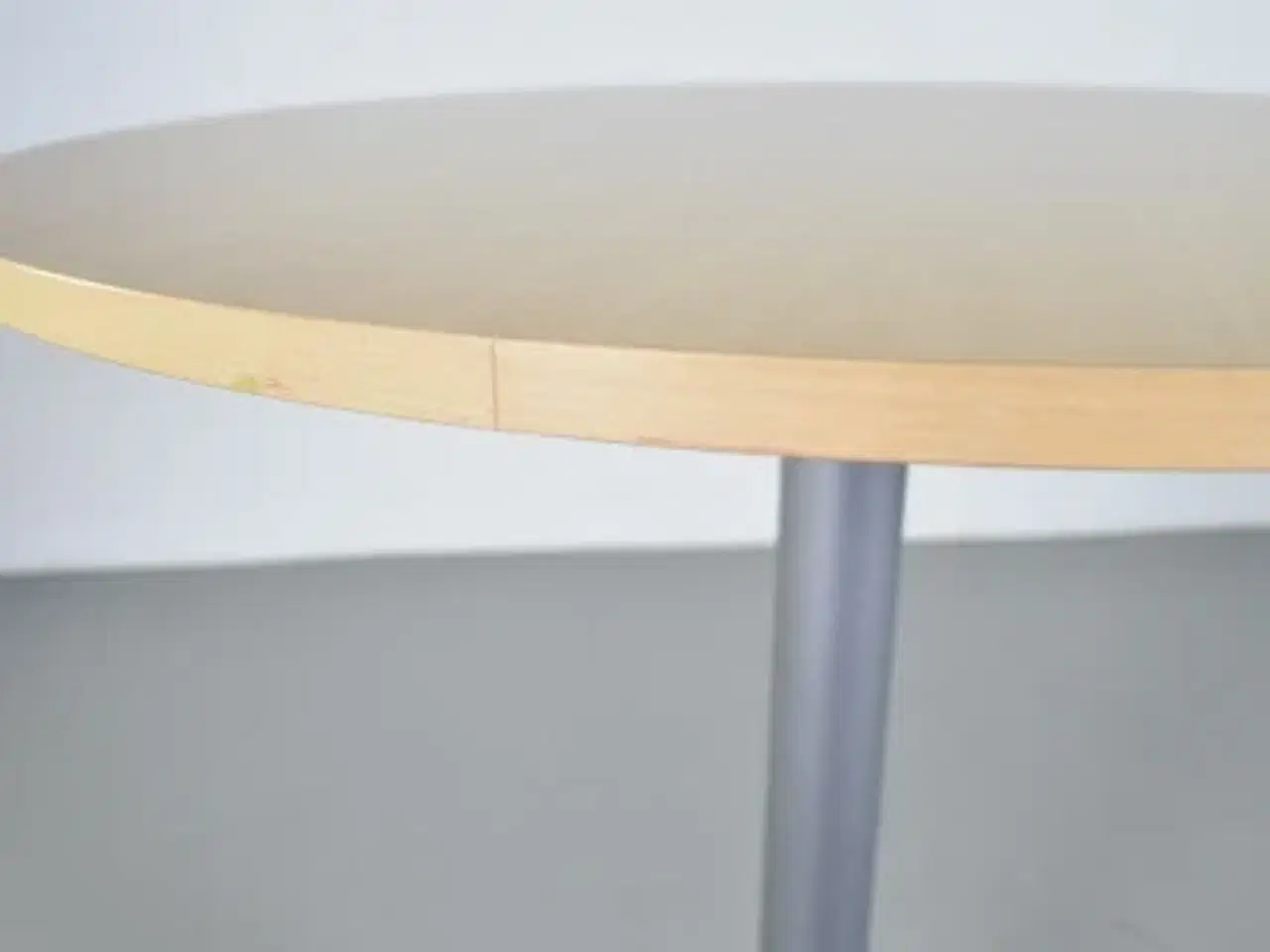 Billede 7 - Højt efg cafébord med rund bøgeplade