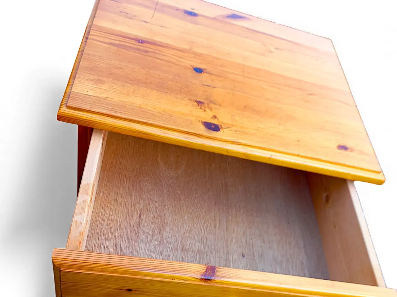 Billede 4 - Sengeborde i massivt fyrretræ – sæt af 2