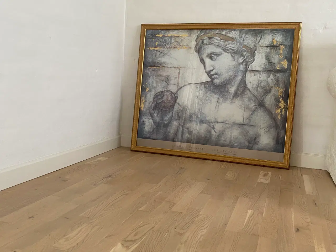 Billede 7 - 2 klassiske billeder i guldramme