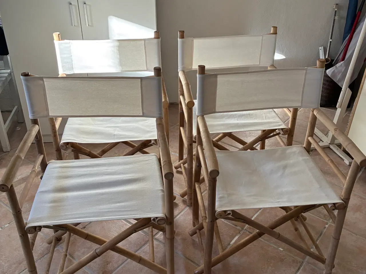 Billede 1 - Instruktør stole bambus 500 kr.