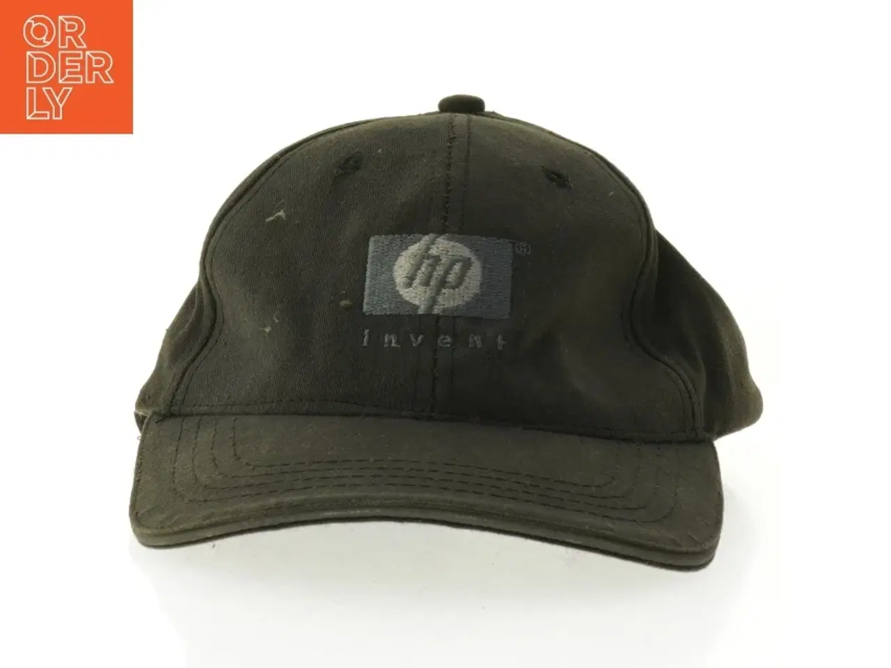 Billede 2 - Sort kasket med logo fra Hp (str. Ø. 21 cm)