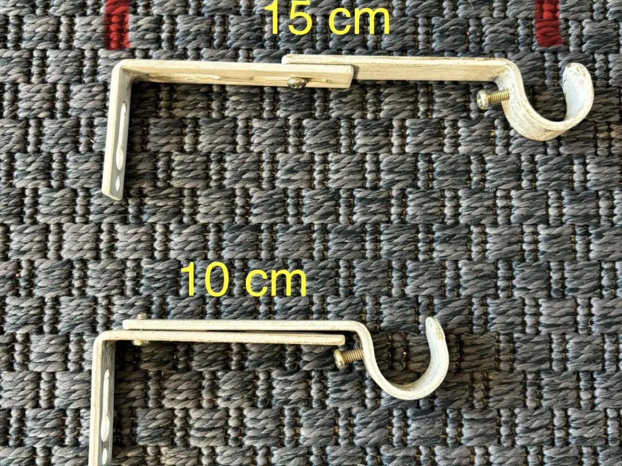 Billede 6 - 3 Retro Gardinstænger (fleksible)