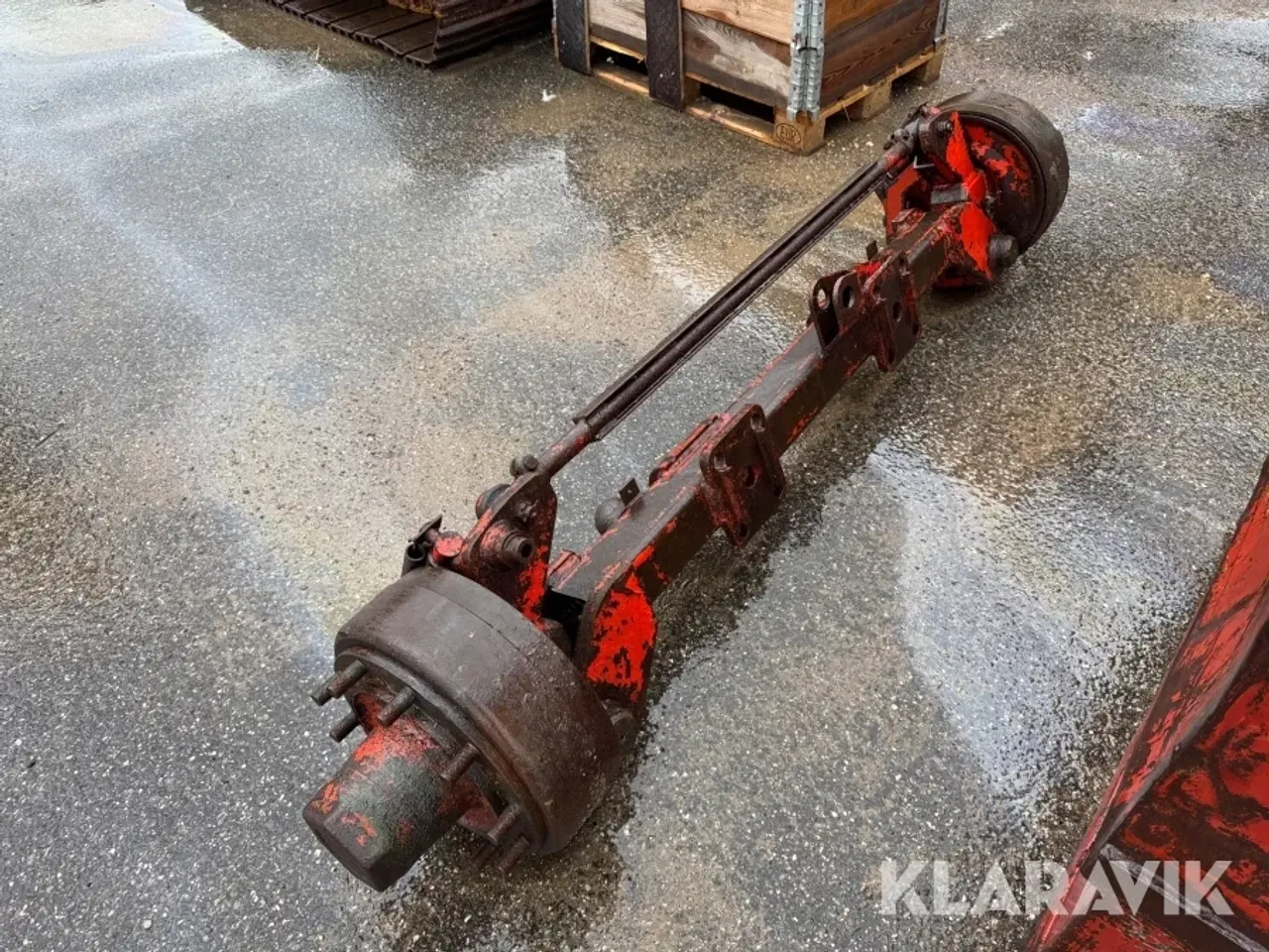 Billede 2 - Drejebar aksel Harsø 25 tons