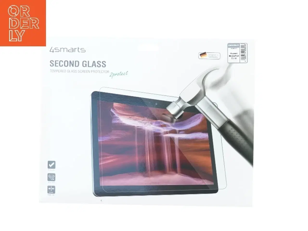 Billede 1 - Beskyttelsesglas til ipad fra 4 Smarts (str. 32 x 25 cm)