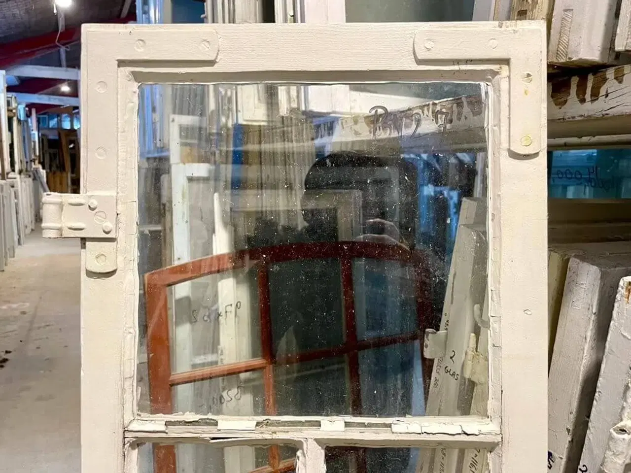 Billede 3 - Smal vinduesramme m. sjælden inddeling